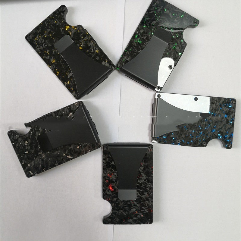 Carbon Fiber RFID Card Wallet