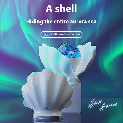 Aurora Shell Colorful Projection Lamp